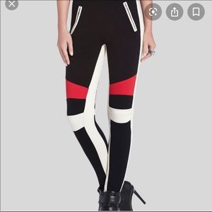 BCBG Maxazria Bond Color-Blocked legging